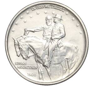 1/2 доллара (50 центов) 1925 года США «Мемориал Стоун-Маунтин»