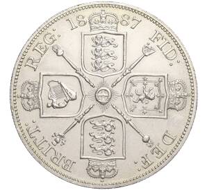 2 флорина 1887 года Великобритания — Фото №1