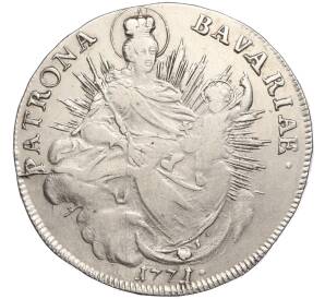 1 талер 1771 года Бавария — Фото №1