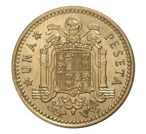 1 песета 1966 (72) года — Фото №1