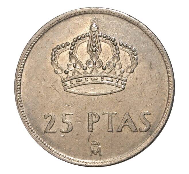 Монета 25 песет 1984 года (Артикул: M2-4732) — Фото №2
