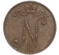 Монета 5 пенни 1913 года Русская Финляндия (Артикул K11-104264)