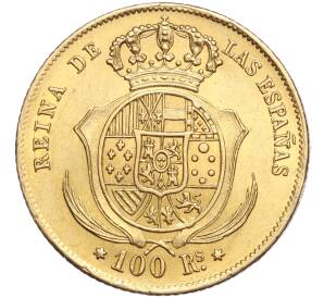 100 реалов 1861 года Испания