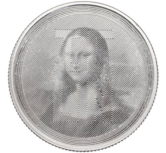 5 долларов 2021 года Токелау «Иконы — Мона Лиза»