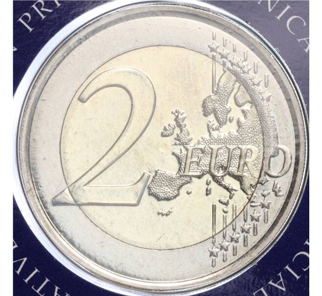 Монета 2 евро 2023 года Хорватия «Введение евро» (в блистере) (Артикул M2-69434)