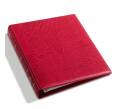 Альбом для монет без листов с защитным шубером — формат «Optima F» Красный (LEUCHTTURM 314742) (Артикул: L1-30008)