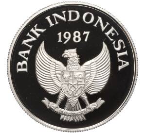 10000 рупий 1987 года Индонезия «Бабируса»