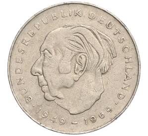 2 марки 1979 года J Западная Германия (ФРГ) «Теодор Хойс»