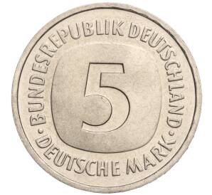 5 марок 1977 года F Западная Германия (ФРГ)