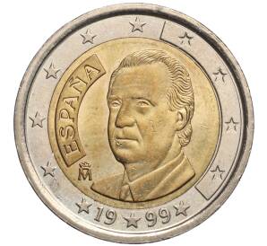 2 евро 1999 года Испания