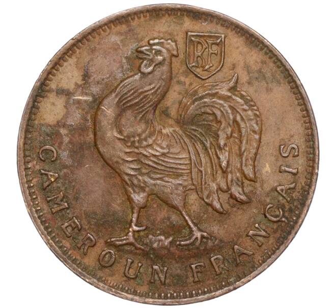 Монета 1 франк 1943 года Французский Камерун (Артикул K11-104867)