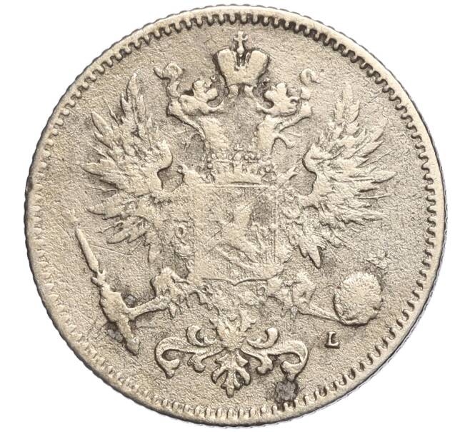 Монета 50 пенни 1892 года Русская Финляндия (Артикул K11-104941)