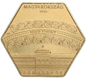 3000 форинтов 2023 года Венгрия «Национальная программа Хаусмана — Манеж для верховой езды» — Фото №2