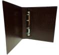 Папка-переплет «Collection» с кольцевым механизмом для листов формата Optima — Коричневая (Артикул: A1-0530)