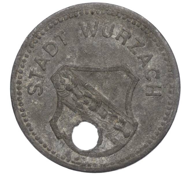 Монета 5 пфеннигов 1918 года Германия — город Вурцах (Нотгельд) (Артикул K11-105284)