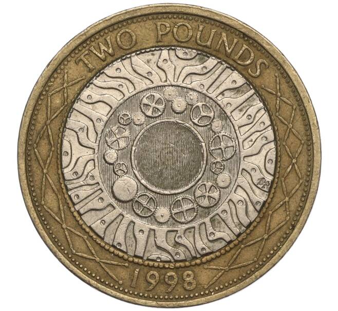 Монета 2 фунта 1998 года Велиокбритания (Артикул K11-105377)