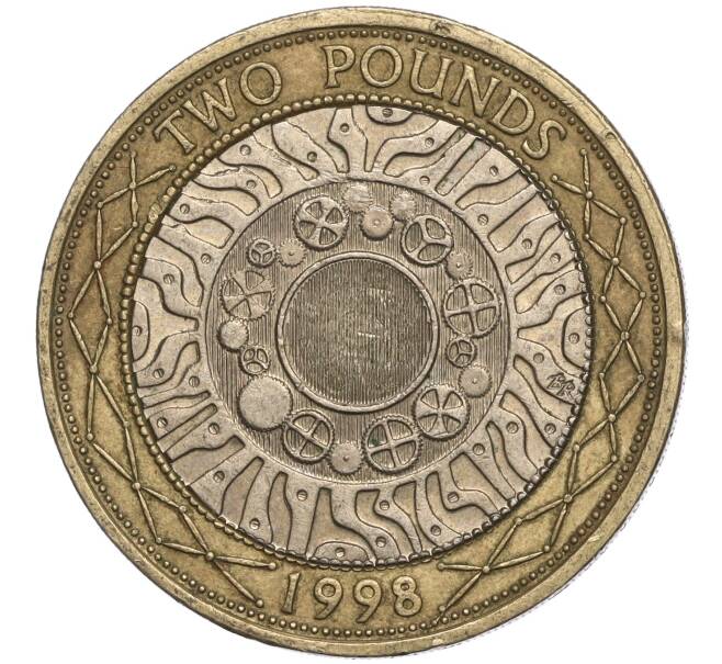 Монета 2 фунта 1998 года Велиокбритания (Артикул K11-105380)