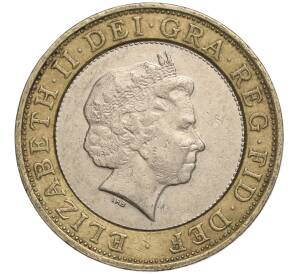 2 фунта 1998 года Велиокбритания