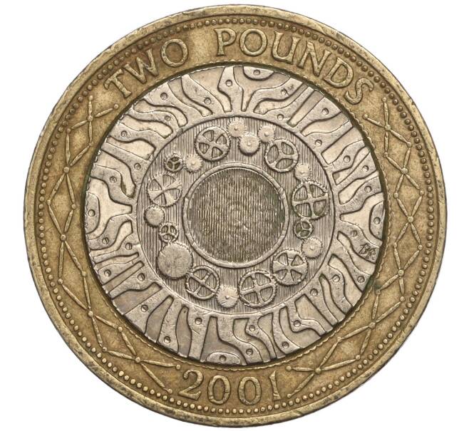 Монета 2 фунта 2001 года Велиокбритания (Артикул K11-105389)