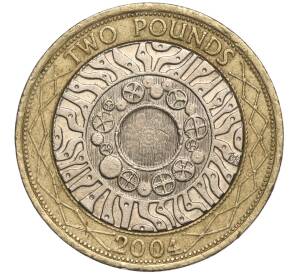 2 фунта 2004 года Велиокбритания