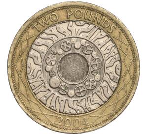 2 фунта 2004 года Велиокбритания