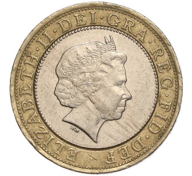 Монета 2 фунта 2004 года Велиокбритания (Артикул K11-105391)