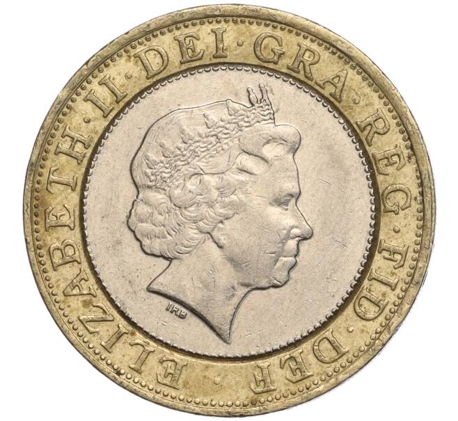 Монета 2 фунта 2004 года Велиокбритания (Артикул K11-105392)