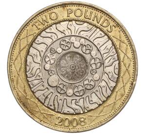 2 фунта 2008 года Велиокбритания