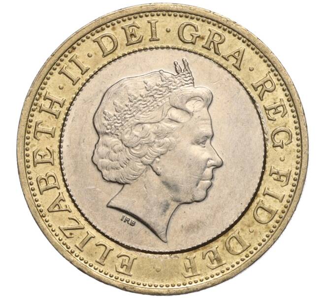 Монета 2 фунта 2008 года Велиокбритания (Артикул K11-105394)