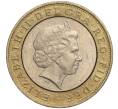 Монета 2 фунта 2015 года Велиокбритания (Артикул K11-105400)