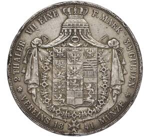 2 талера 1841 года Пруссия — Фото №2