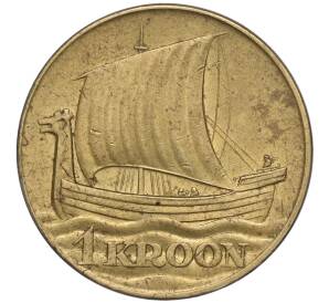 1 крона 1934 года Эстония — Фото №1