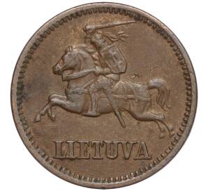 1 цент 1936 года Литва — Фото №2