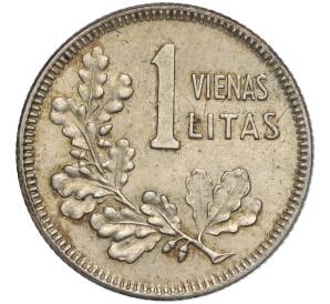 1 лит 1925 года Литва — Фото №1