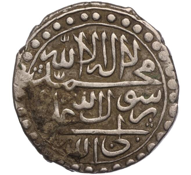 Монета Аббас 1721 года (АН1133) Сефевиды (город Тебриз) султан Хуссейн (Артикул K11-105628)