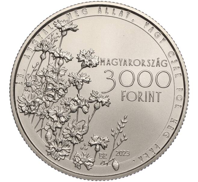 Монета 3000 форинтов 2023 года Венгрия «Михай Чоконаи Витез» (Артикул M2-69599)