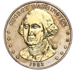 Жетон 1982 года США «Джордж Вашингтон»