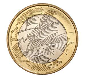 5 евро 2014 года Северная природа — Сосны — Фото №1