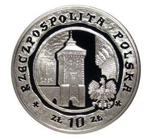 10 злотых 2007 года 750 лет городу Краков — Фото №2