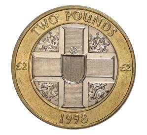 2 фунта 1998 года — Фото №1