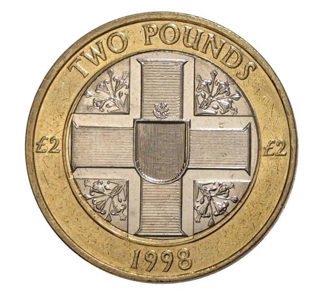 Монета 2 фунта 1998 года (Артикул: M2-4840) — Фото №1