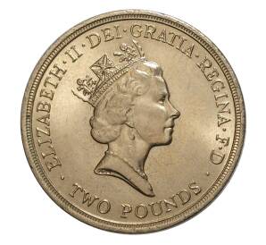 2 фунта 1986 года XIII Игры Содружества — Фото №2