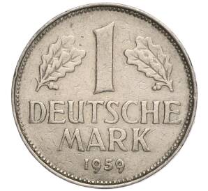 1 марка 1959 года G Западная Германия (ФРГ)