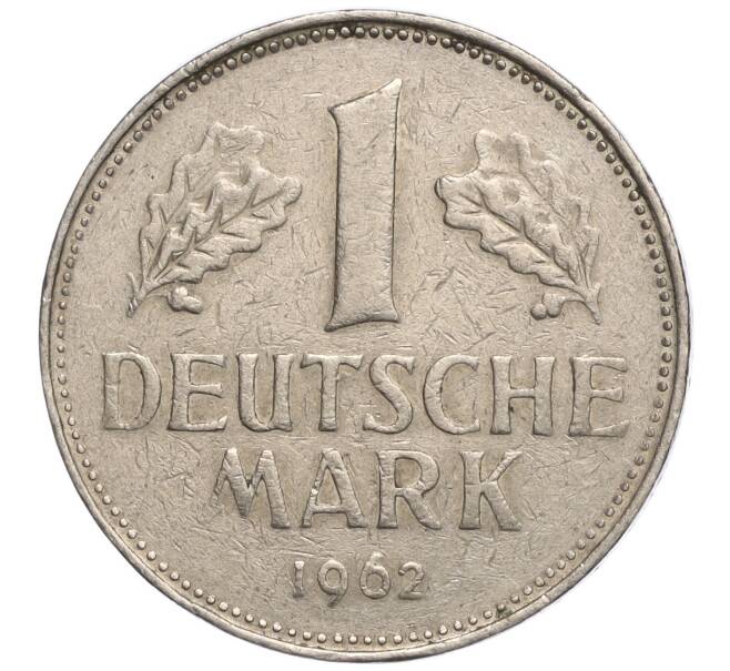Монета 1 марка 1962 года D Западная Германия (ФРГ) (Артикул M2-69646)