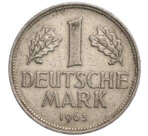 1 марка 1963 года D Западная Германия (ФРГ)
