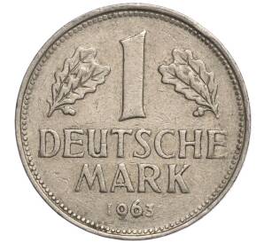 1 марка 1963 года J Западная Германия (ФРГ)