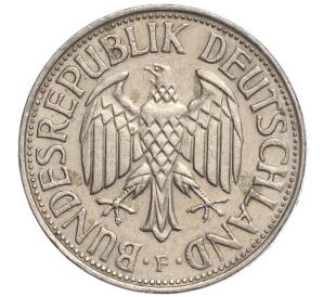 1 марка 1969 года F Западная Германия (ФРГ) — Фото №2