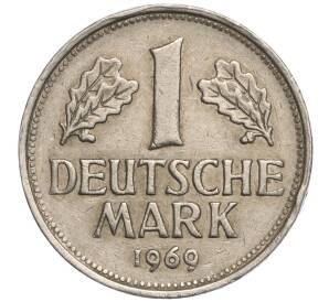 1 марка 1969 года J Западная Германия (ФРГ) — Фото №1
