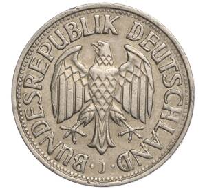 1 марка 1969 года J Западная Германия (ФРГ) — Фото №2