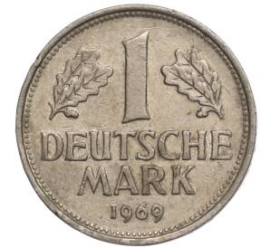 1 марка 1969 года J Западная Германия (ФРГ) — Фото №1